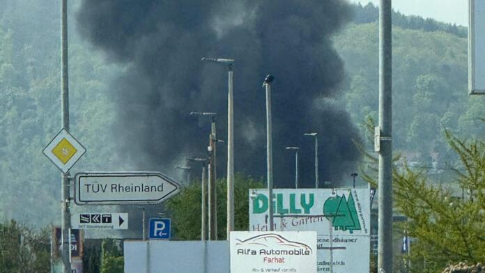 Brand in Bad Kreuznach
