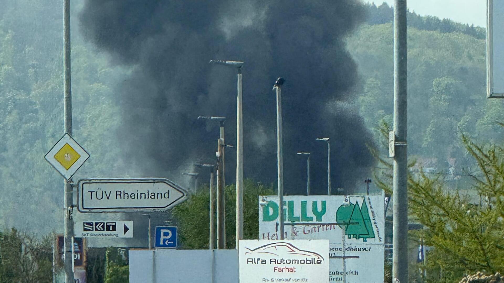 Brand in Bad Kreuznach