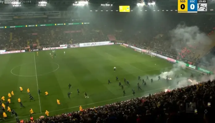 Dynamo Dresden gegen Hertha BSC