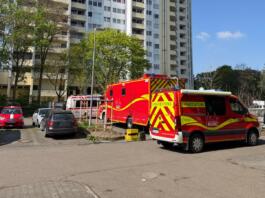 Einsatz in der Elsa-Brändström-Straße | Quelle: Privat