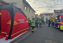 Großeinsatz der Feuerwehr in Großwinternheim Feuerwehreinsatz in Großwinternheim | Foto: BYC-News | Thorsten Lüttringhaus