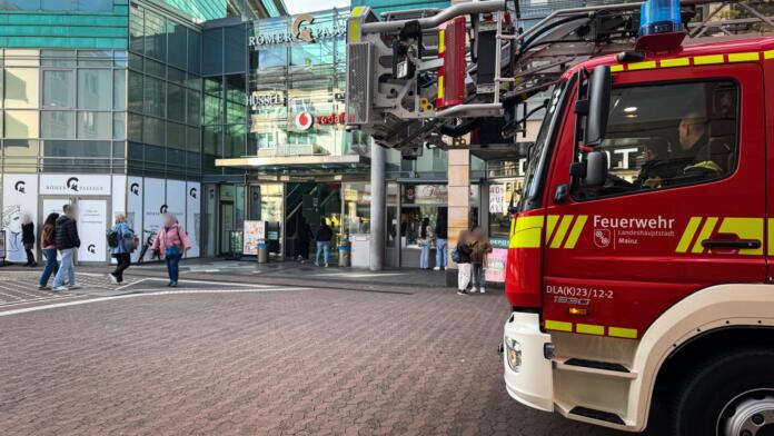 Feuerwehreinsatz in Mainz