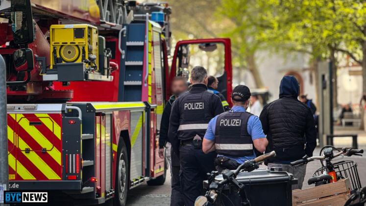 Feuerwehreinsatz in mainz
