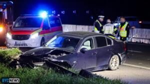 Mainz: kilometerlanger stau nach unfall auf der autobahn a60 1