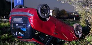 Unfall auf der A63 bei Klein-Winternheim | Foto: BYC-News | Thorsten Lüttringhaus