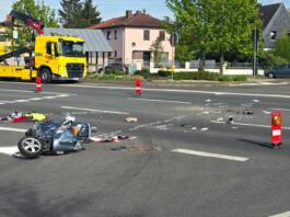Unfall in Gau-Algesheim | Foto: BYC-News | Thorsten Lüttringhaus