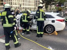 Unfall in Wiesbaden