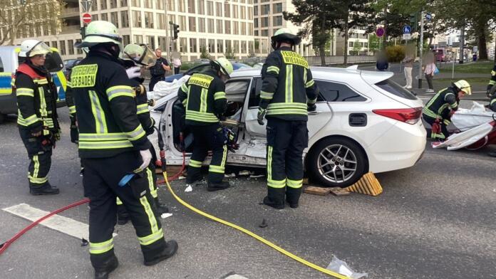 Unfall in Wiesbaden