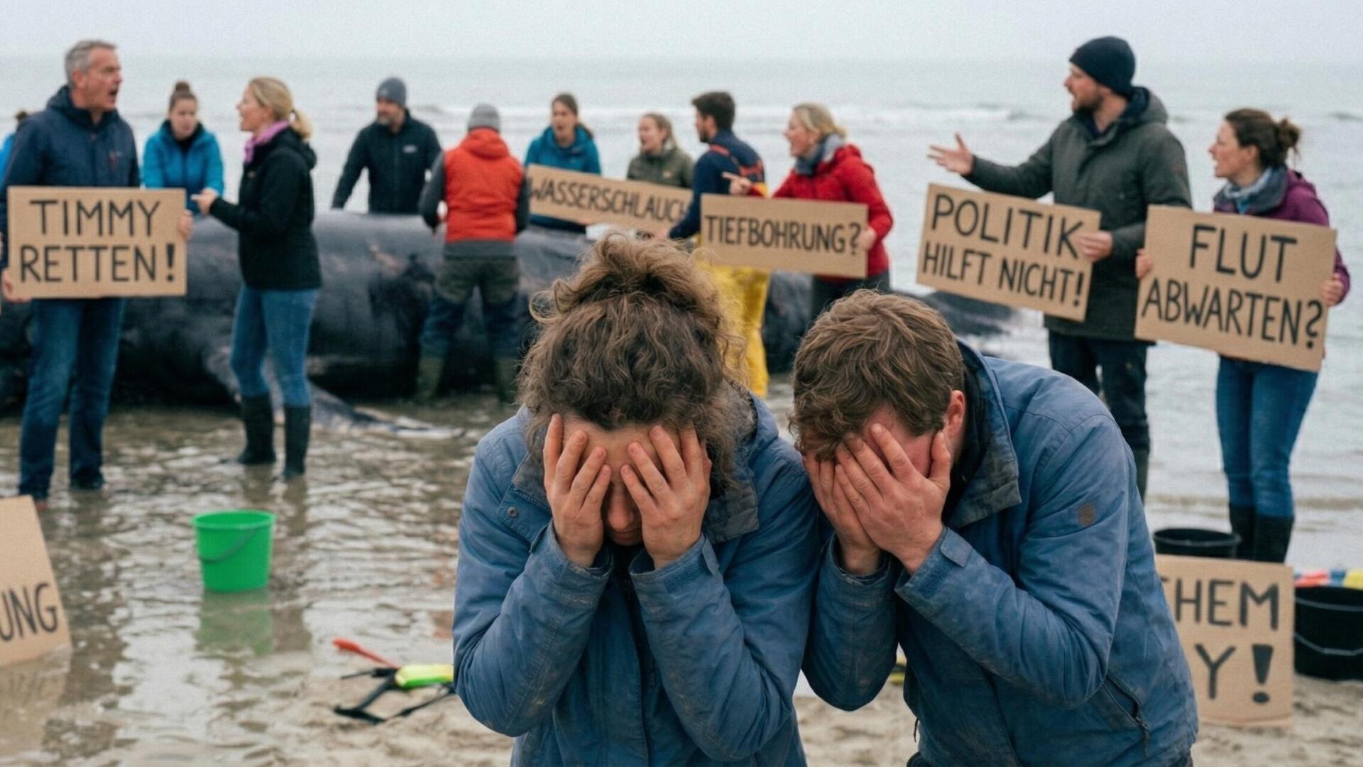 Unfassbar Die absurdesten Tipps für Wal Timmy in den sozialen Medien