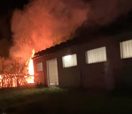 Vollbrand in Raunheim