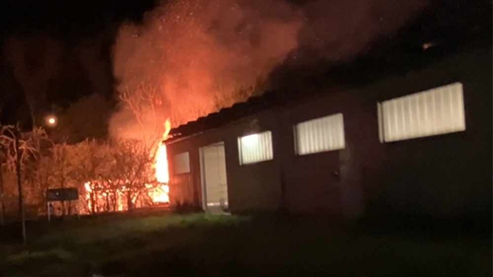 Vollbrand in Raunheim