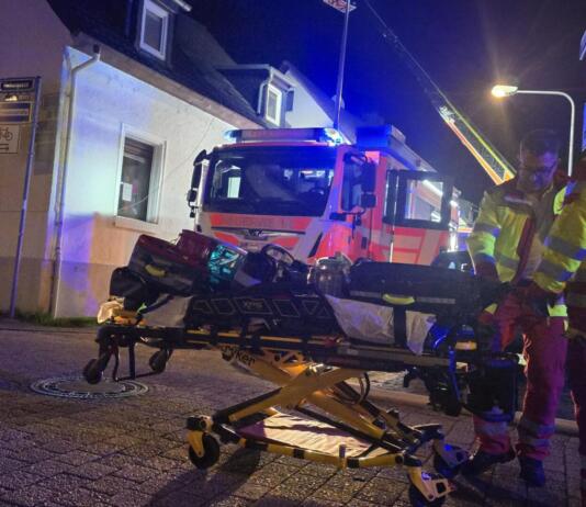 Aktuell: Feuer in Wiesbaden-Biebrich fordert Schwerverletzten