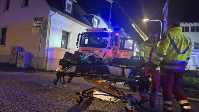 Aktuell: Feuer in Wiesbaden-Biebrich fordert Schwerverletzten