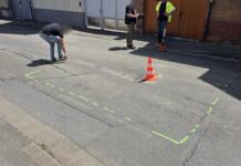 Aktuell: Straßeneinbruch in Mainz-Gonsenheim Grabenstraße in Gonsenheim | Foto: BYC-News | Thorsten Lüttringhaus