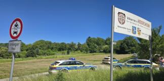 Polizeieinsatz zwischen Heidesheim und Wackernheim | Foto: BYC-News | Thorsten Lüttringhaus