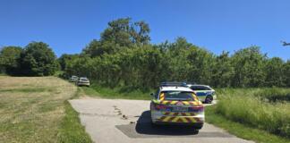 Polizeieinsatz zwischen Heidesheim und Wackernheim | Foto: BYC-News | Thorsten Lüttringhaus