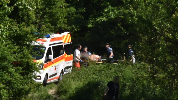 Großeinsatz der polizei zwischen wackernheim und heidesheim Polizeieinsatz zwischen heidesheim und wackernheim | foto: byc-news | thorsten lüttringhaus