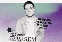 Superstar Tom Gregory im Kloster Engelthal in Ingelheim Tom Gregory im Weingut Wasem