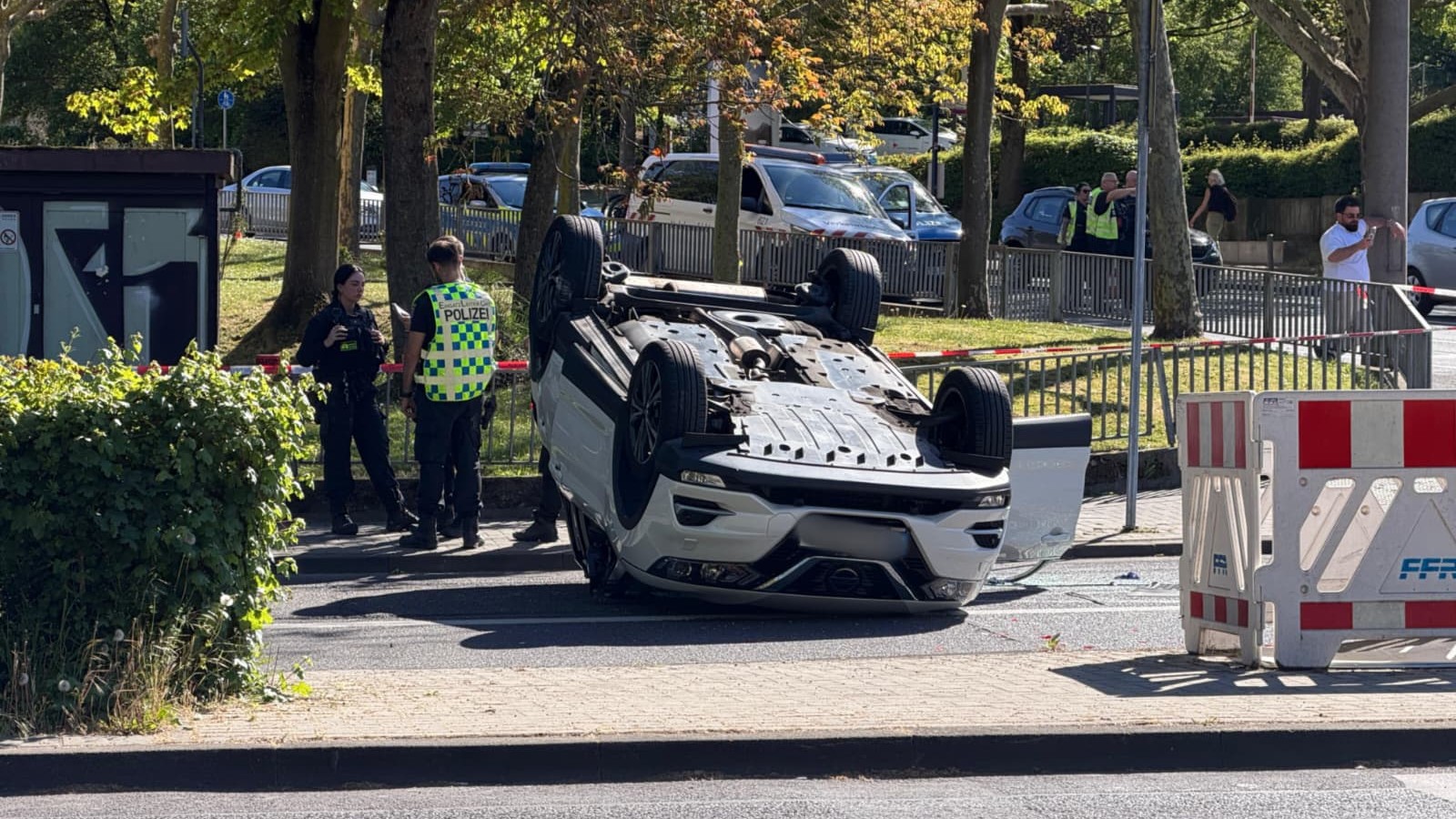 Unfall in Wiesbaden