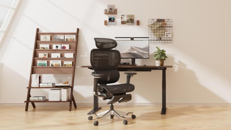Ergonomisch arbeiten, b&uuml;rostuhl, bild: flexispot. De