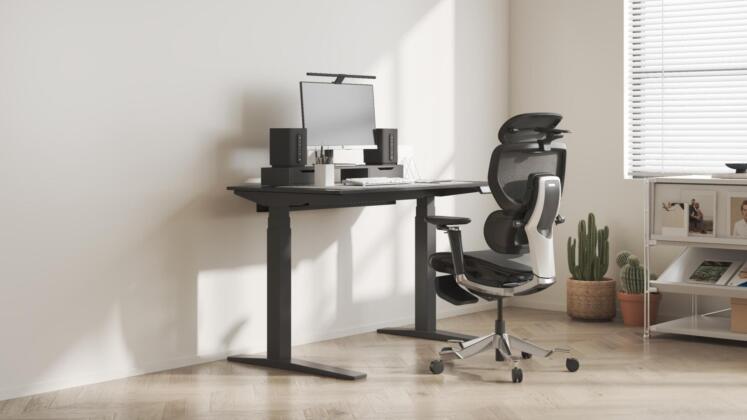 Ergonomisch arbeiten, b&uuml;rostuhl, bild: flexispot. De