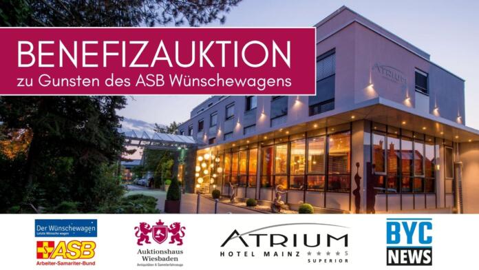 Benefizauktion ASB Wünschewagen im Atrium Hotel Mainz