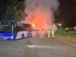 Brand Nieder-Olm RNN-Busse
