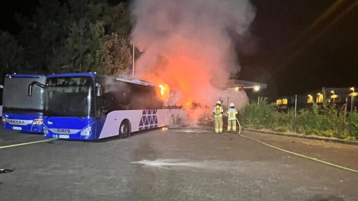 Brand Nieder-Olm RNN-Busse
