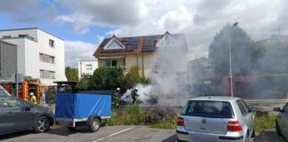 Brand in Gustavsburg