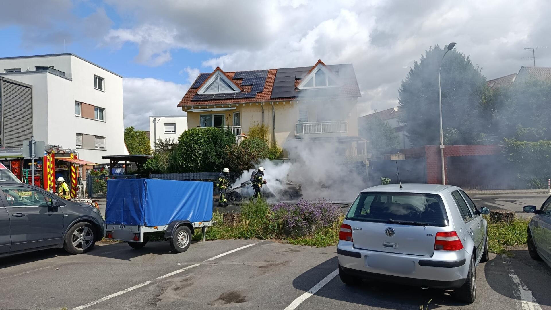 Brand in Gustavsburg