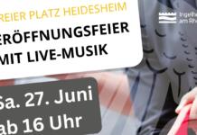 Eröffnung „Freie Platz“ in Heidesheim am Rhein Freie Platz