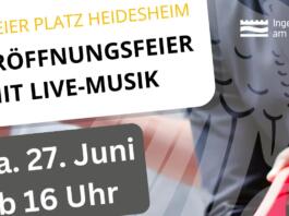 Eröffnung „Freie Platz“ in Heidesheim am Rhein Freie Platz