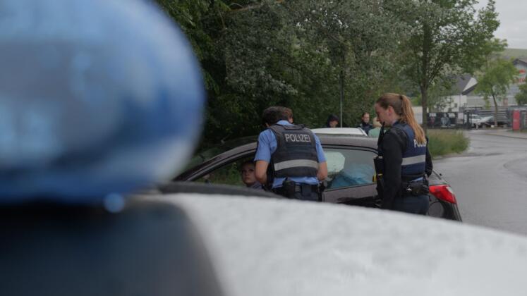 Fahrzeugkontrolle in bingen | foto: byc-news