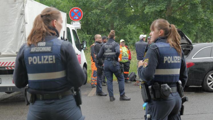 Fahrzeugkontrolle in bingen | foto: byc-news