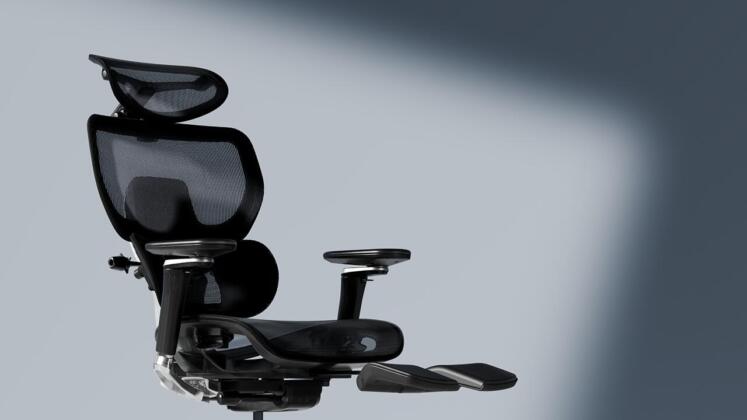 Ergonomisch arbeiten, b&uuml;rostuhl, bild: flexispot. De
