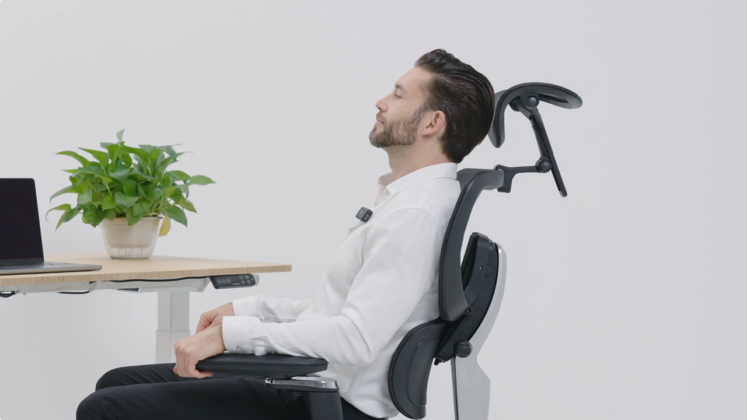 Ergonomisch arbeiten, b&uuml;rostuhl, bild: flexispot. De