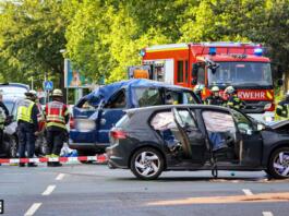 Elf Verletzte nach Unfall in Mainz-Mombach Unfall in Mainz-Mombach: Elf Verletzte nach schwerem Crash