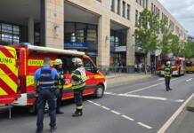 Evakuierung am Malakoff in Mainz Malakoff Passage Mainz (1)