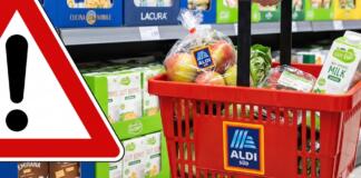 Rückruf bei Aldi Süd
