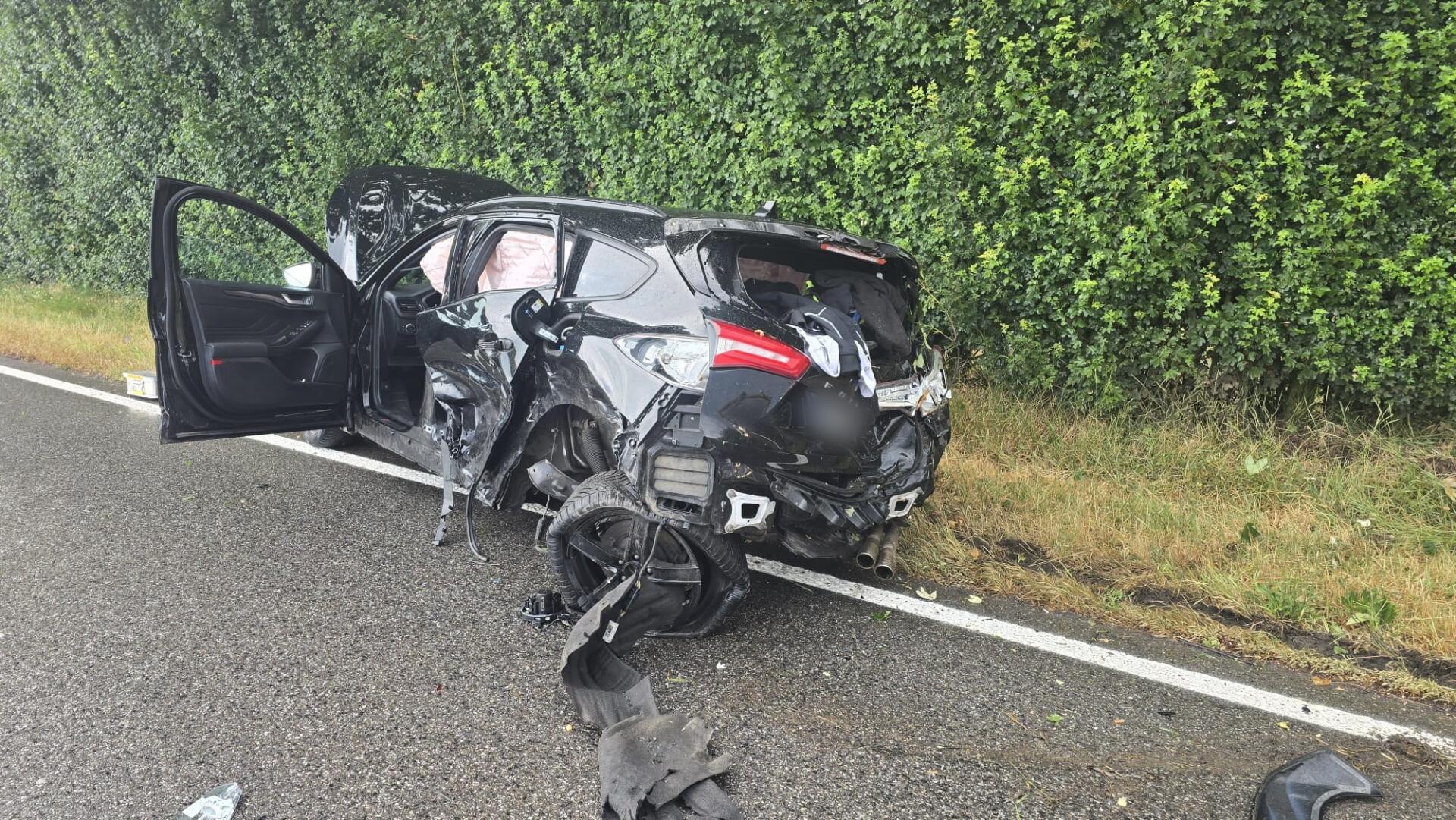 Schwerer Unfall zwischen Undenheim und Schornsheim | Foto: BYC-News | Thorsten Lüttringhaus