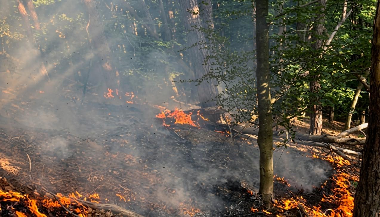 Traisen Waldbrand