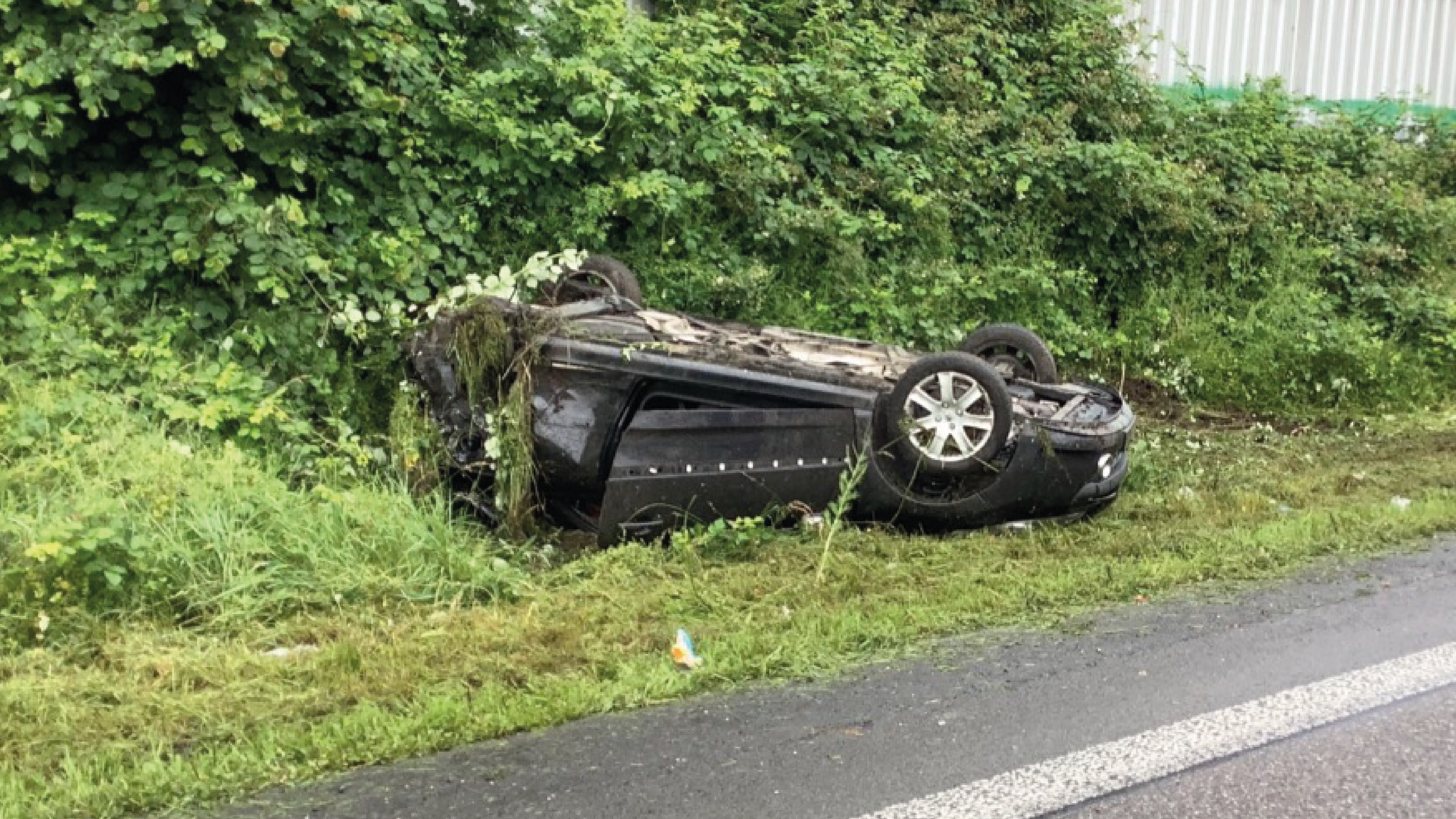 Verkehrsunfall auf der A2