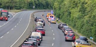 Unfall A60 Mainz