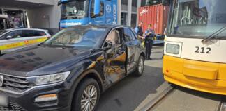 Unfall Binger Straße