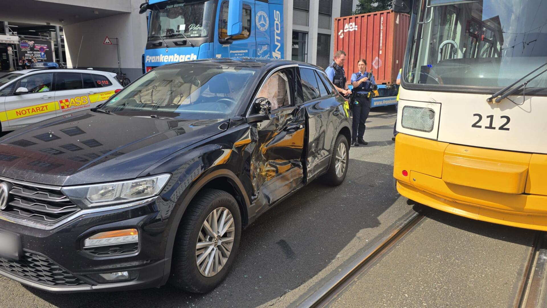 Unfall Binger Straße