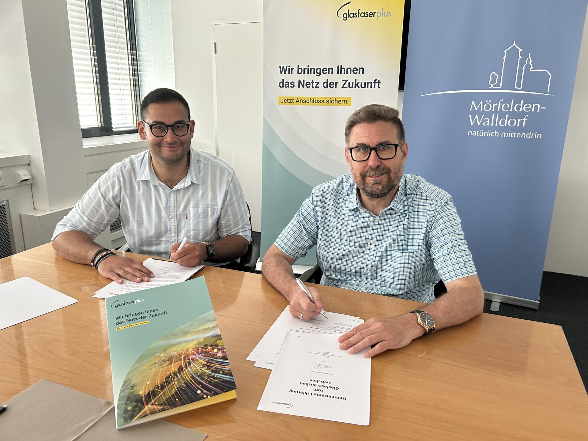 Zweiter Glasfaser-Bauabschnitt in Mörfelden-Walldorf Zweiter Glasfaser-Bauabschnitt in Mörfelden-Walldorf