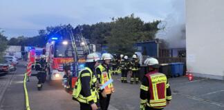 Brand Mörfelden-Walldorf
