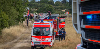 Dichte Rauchsäule über Mainz-Kastel nach Brand am Schmalweg