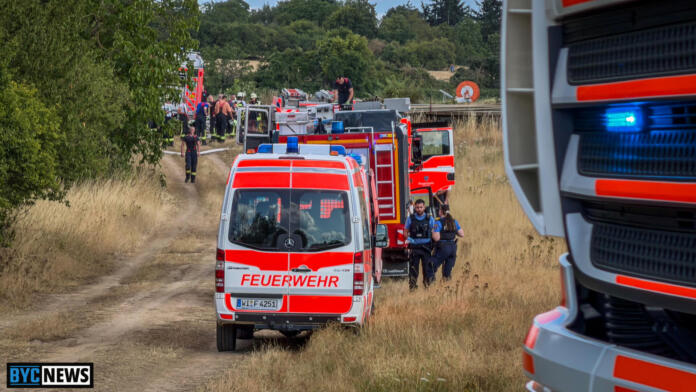 Foto: BYC-News Dichte Rauchsäule über Mainz-Kastel nach Brand am Schmalweg