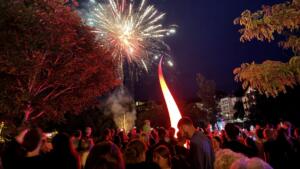 Vollsperrung in mainz-laubenheim wegen eines polizeieinsatzes
